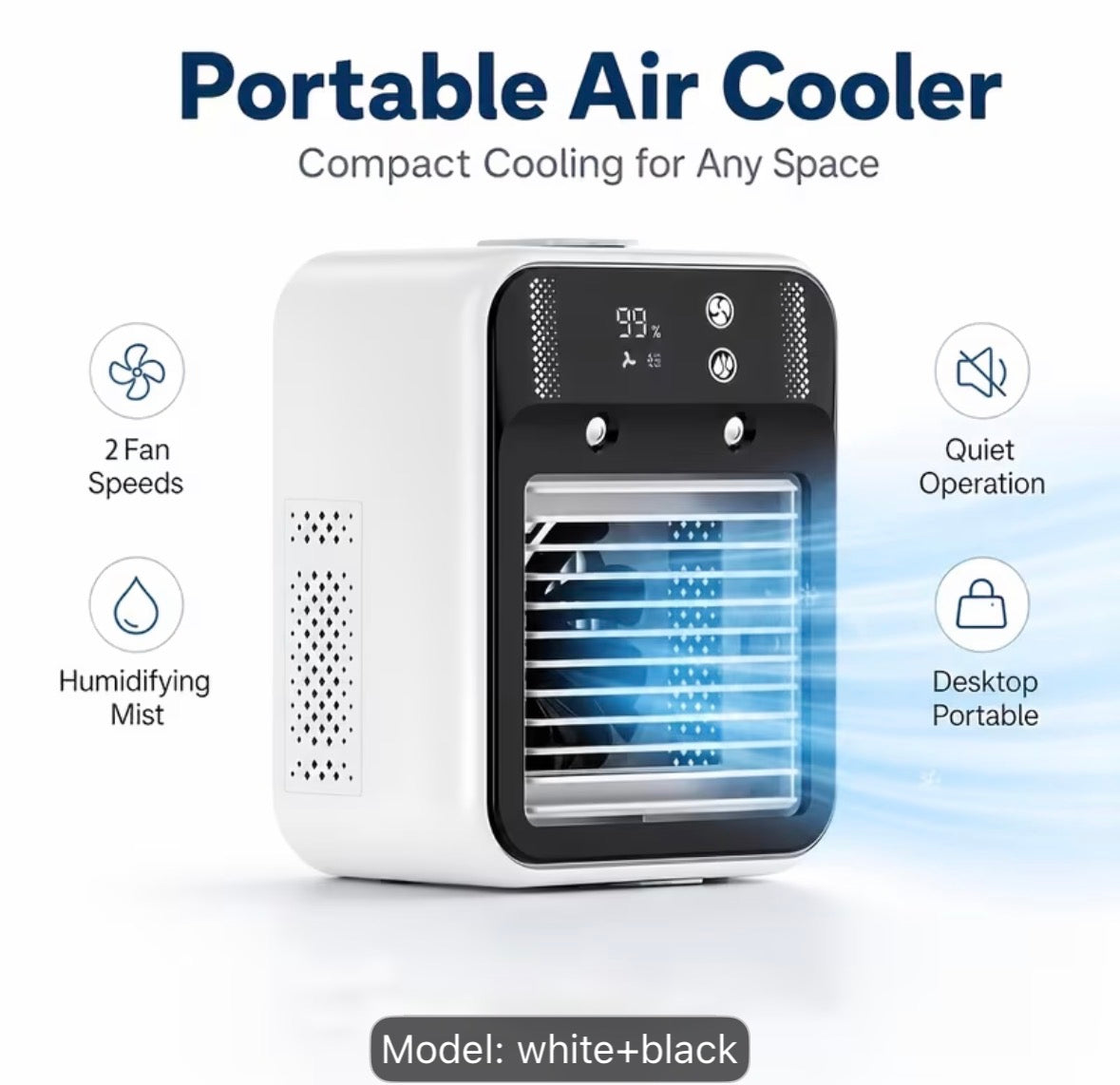 Portable air cooler